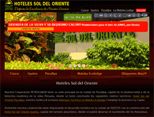 Tablet Screenshot of hotelessoldeloriente.com